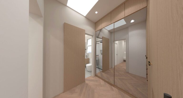 walk in wardrobe